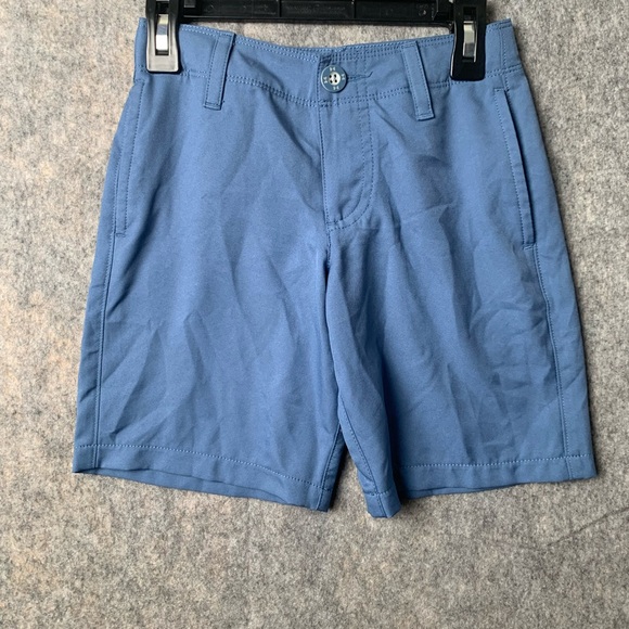 Under Armour Boys Size Youth XS lightweight flat‎ front shorts - Picture 1 of 5